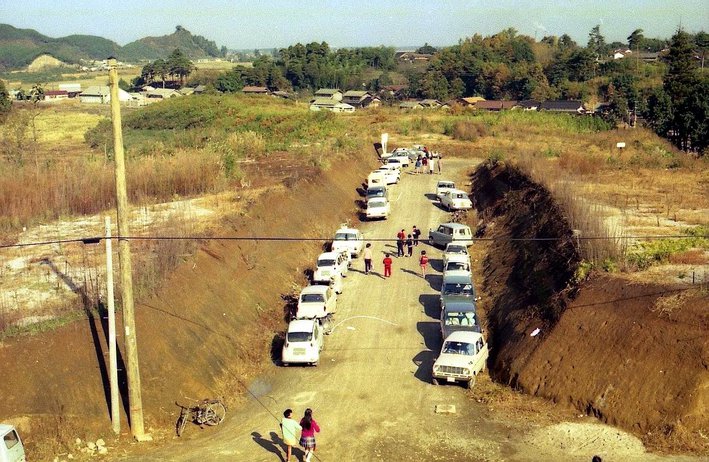 01-0108-030米子市(福市遺跡(日新小学校屋上より望む))(カラー).JPG