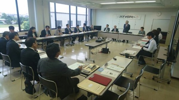 岩手県九戸村議会様との研修風景