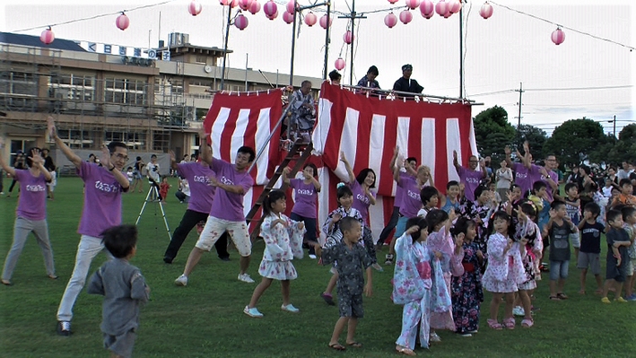 盆踊り花火大会