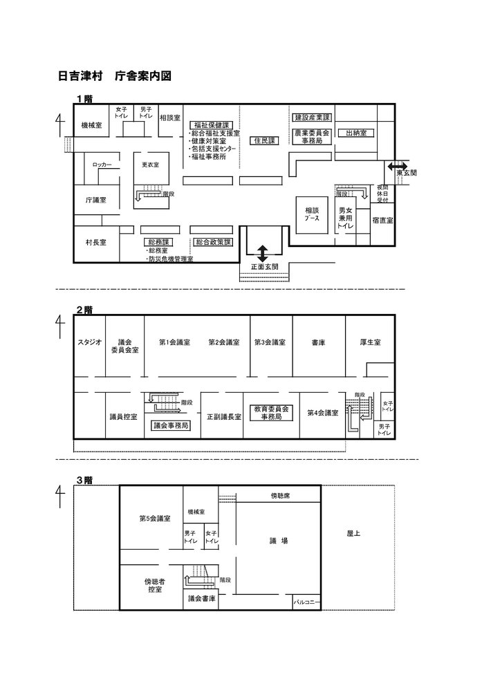 庁舎案内図