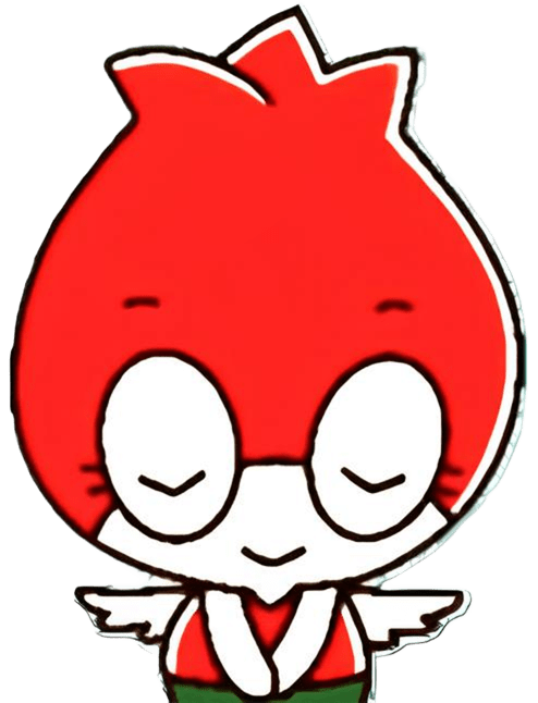 お辞儀をするリップちゃん