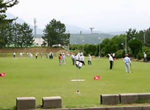日吉津村にある海浜公園の多目的広場の画像