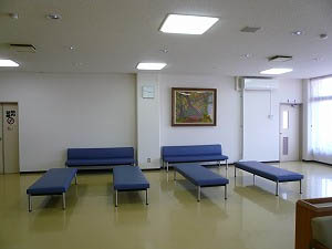 日吉津村にある農業者トレーニングセンターのロビー